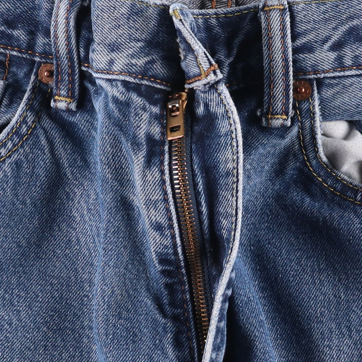Levi's 505 tapered denim pants for men, size w36 unclear blue type Vintage Second Hand