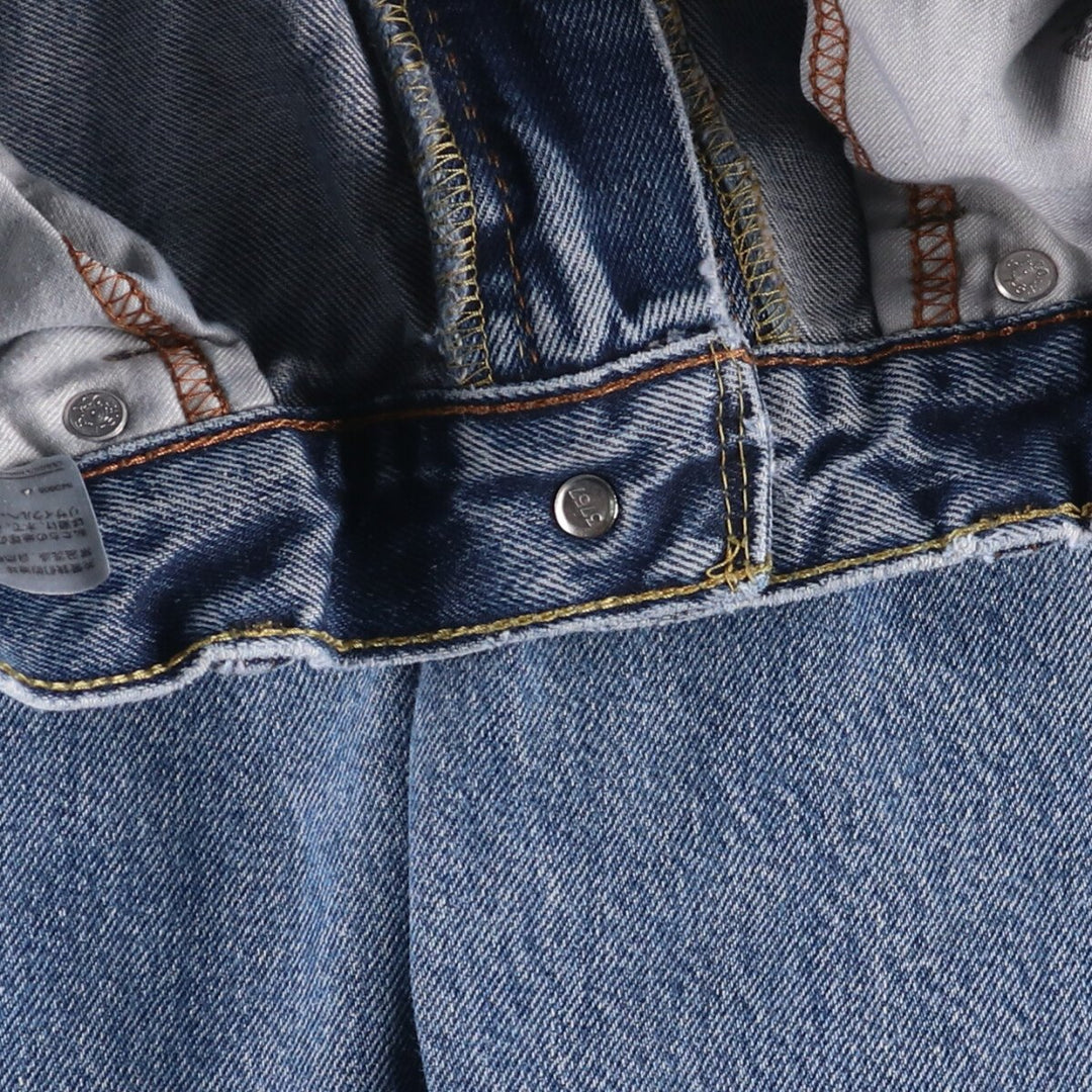 Levi's 505 tapered denim pants for men, size w36 unclear blue type Vintage Second Hand