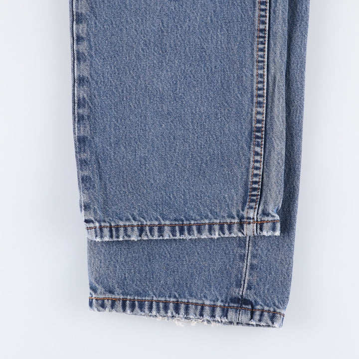Levi's 505 tapered denim pants for men, size w36 unclear blue type Vintage Second Hand