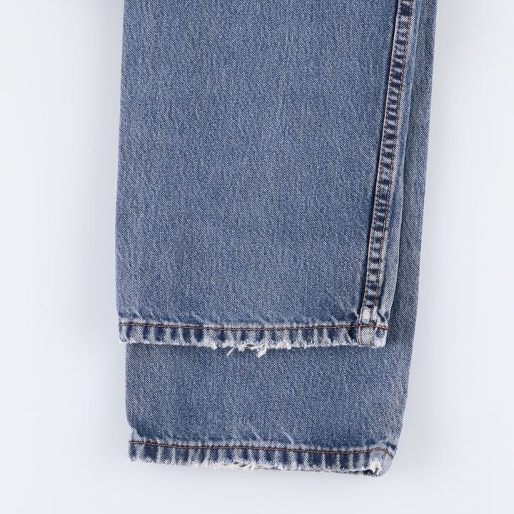 Levi's 505 tapered denim pants for men, size w36 unclear blue type Vintage Second Hand