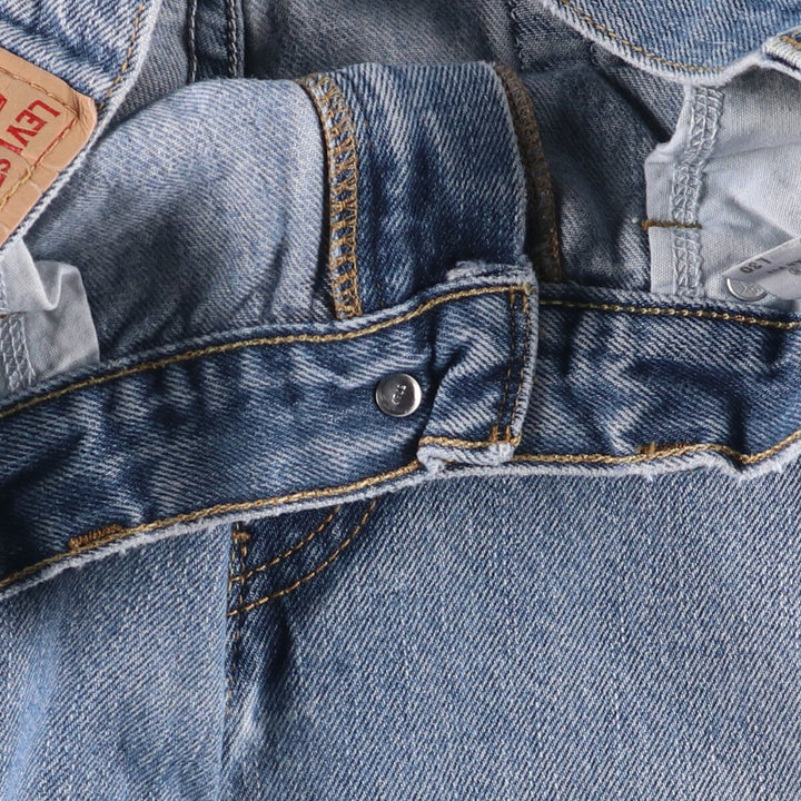 Levi's 505 REGULAR FIT tapered denim pants for men, size w34 cotton blue type Vintage Second Hand