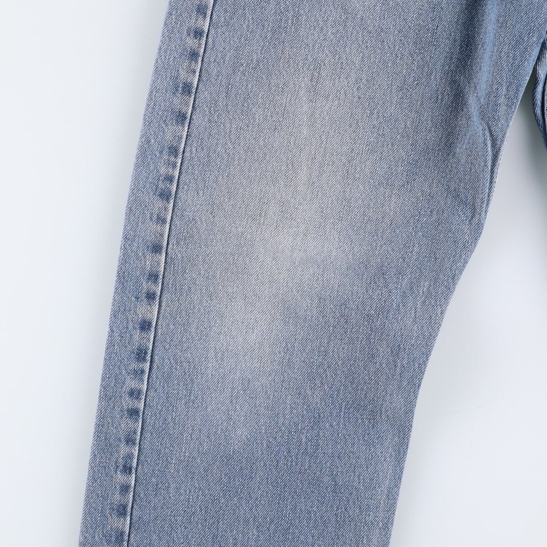 Levi's 505 REGULAR FIT tapered denim pants for men, size w34 cotton blue type Vintage Second Hand