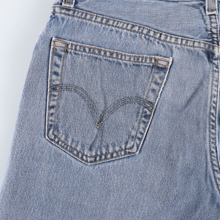Levi's 505 REGULAR FIT tapered denim pants for men, size w34 cotton blue type Vintage Second Hand