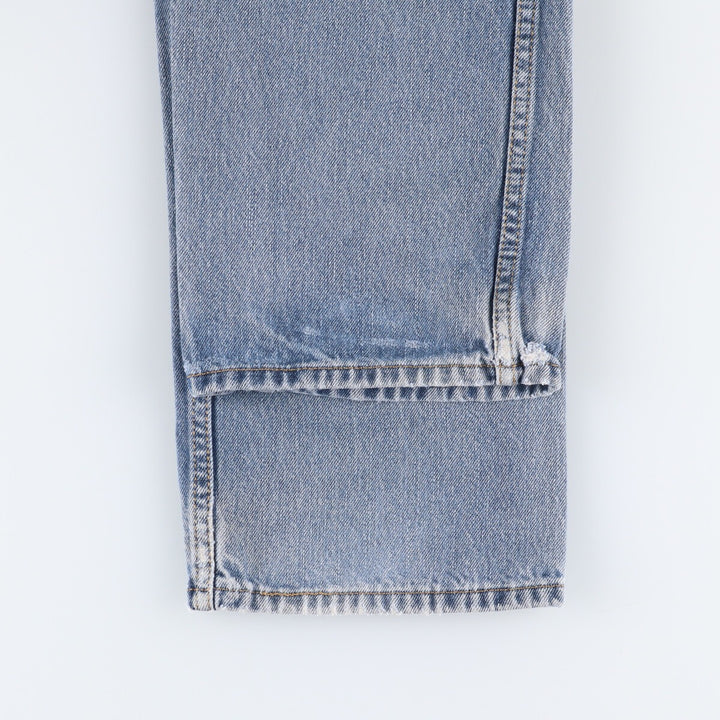 Levi's 505 REGULAR FIT tapered denim pants for men, size w34 cotton blue type Vintage Second Hand
