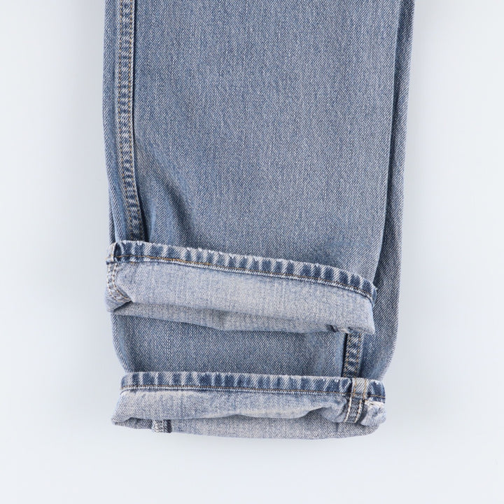 Levi's 505 REGULAR FIT tapered denim pants for men, size w34 cotton blue type Vintage Second Hand