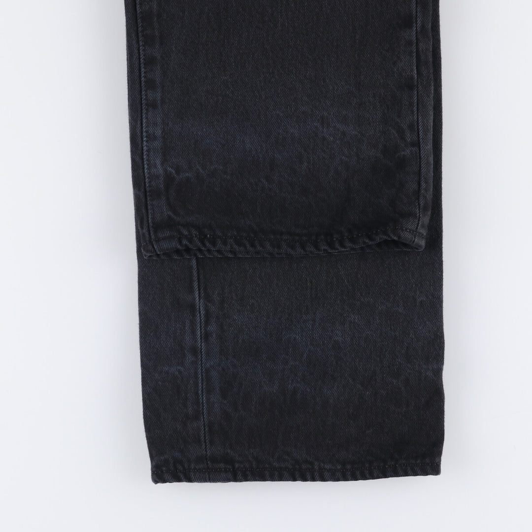 Levi's 501 Black Denim Straight Denim Pants for Men, W35 cotton black type Vintage Second Hand
