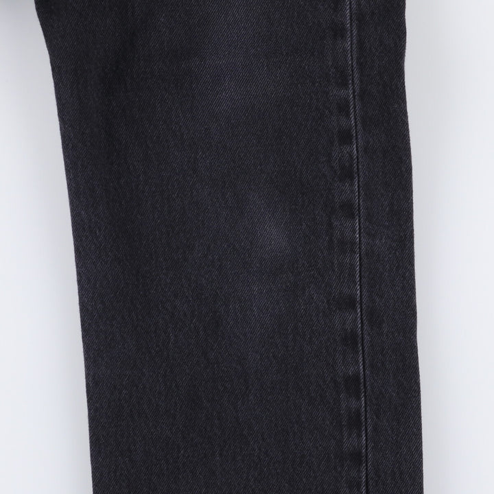 Levi's 501 Black Denim Straight Denim Pants for Men, W32 equivalent cotton black type Vintage Second Hand