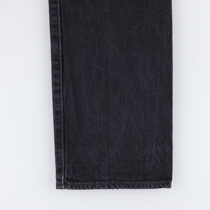 Levi's 501 Black Denim Straight Denim Pants for Men, W35 cotton black type Vintage Second Hand