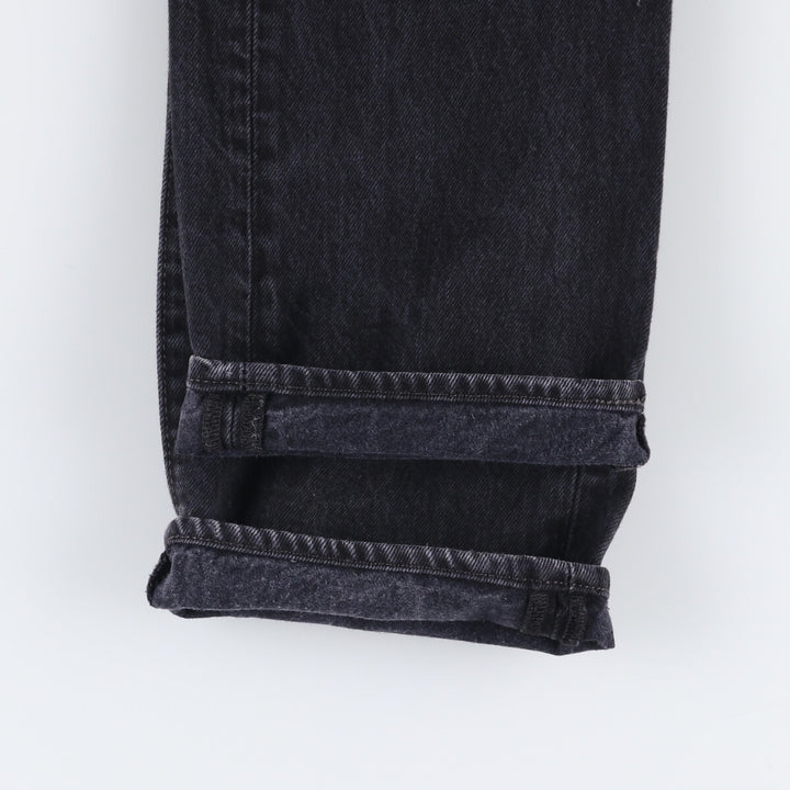 Levi's 501 Black Denim Straight Denim Pants for Men, W35 cotton black type Vintage Second Hand
