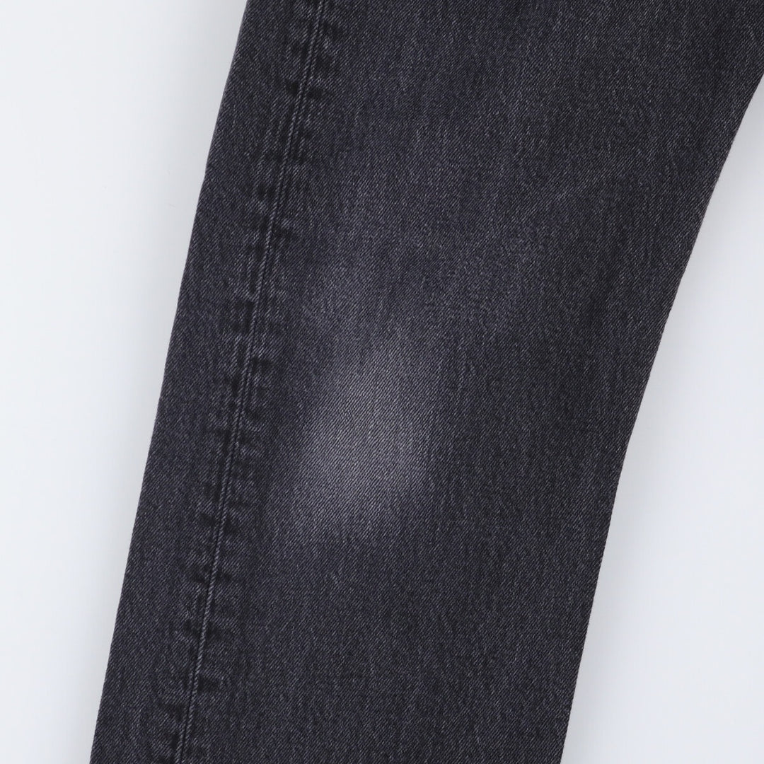 Levi's 501 Black Denim Straight Denim Pants for Men, W35 cotton black type Vintage Second Hand