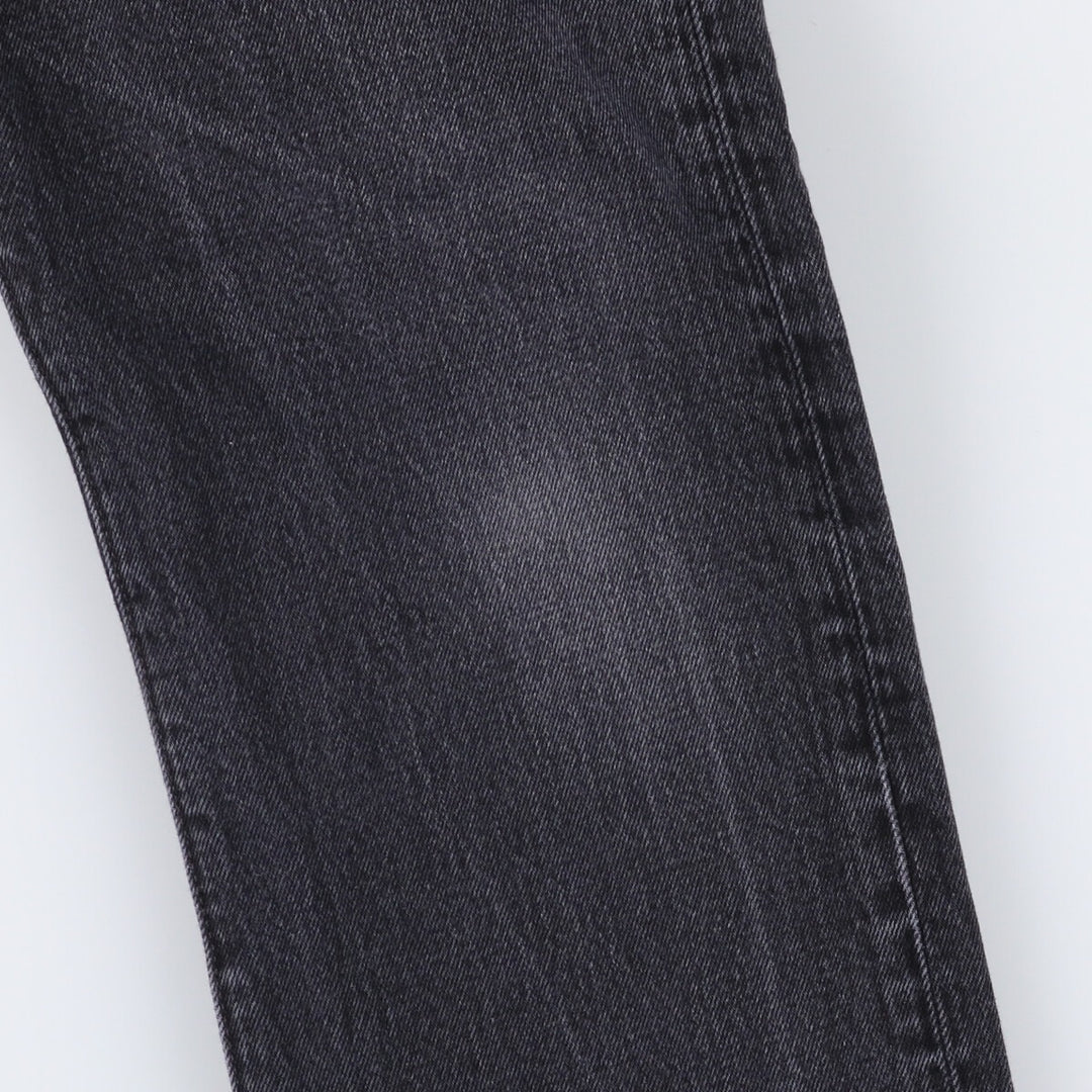 Levi's 501 Black Denim Straight Denim Pants for Men, W35 cotton black type Vintage Second Hand