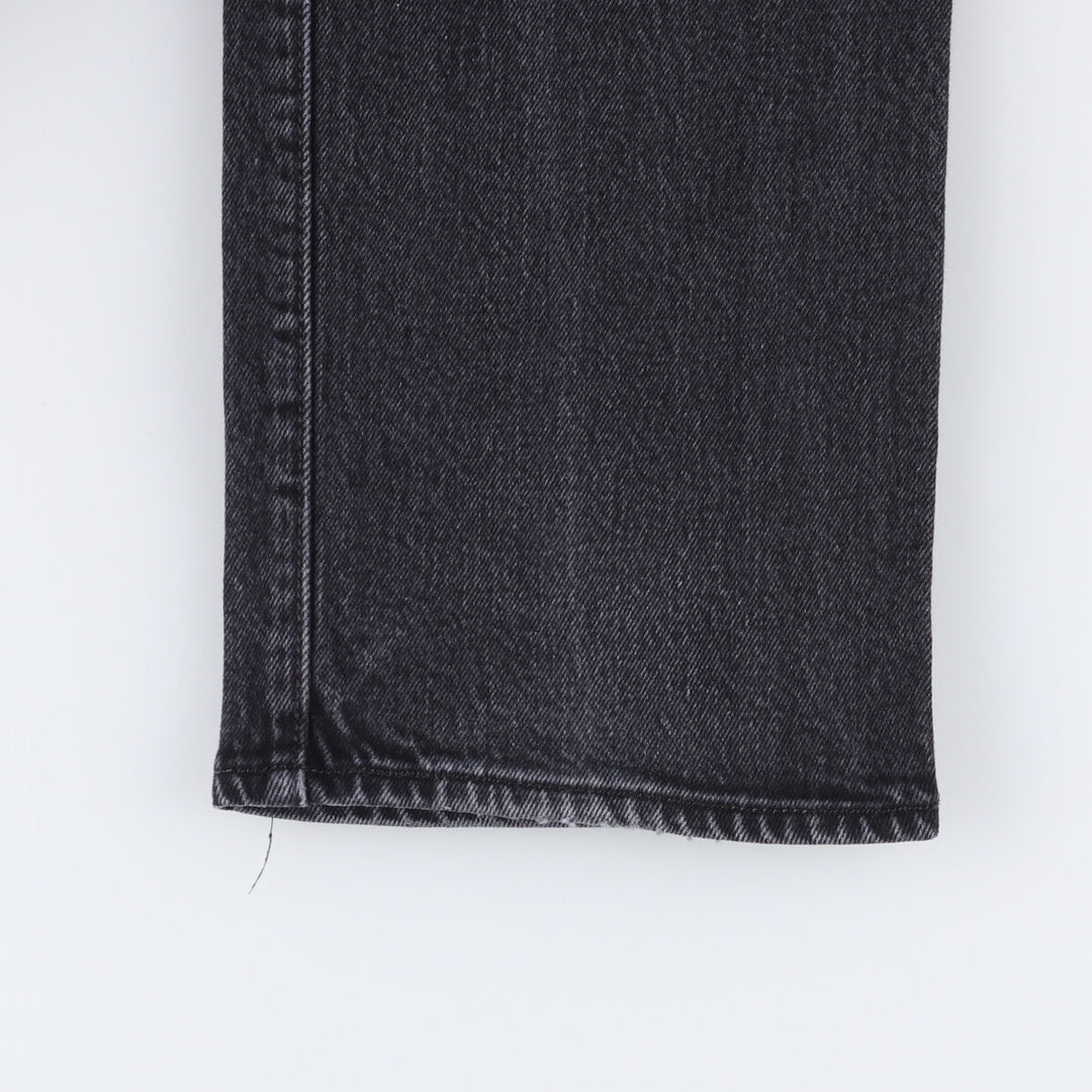 Levi's 501 Black Denim Straight Denim Pants for Men, W35 cotton black type Vintage Second Hand