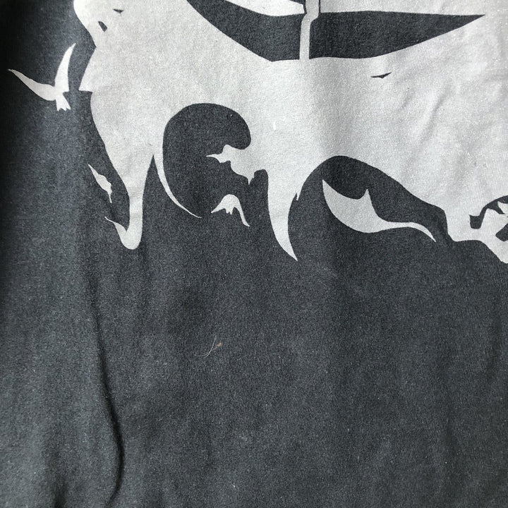 NARUTO SHIPPUDEN Naruto Shippuden Uchiha Itachi Anime Character Print T-Shirt Men's L size cotton black type Vintage Second Hand