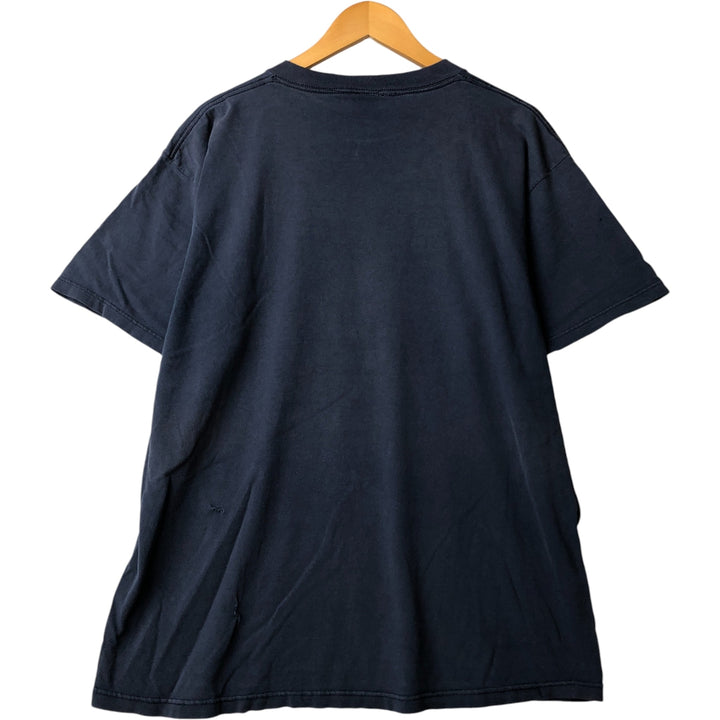 Vintage MICKEY UNLIMTED MICKEY MOUSE Mickey Mouse character print T-shirt, men's size XL unclear navy blue type Vintage Second Hand