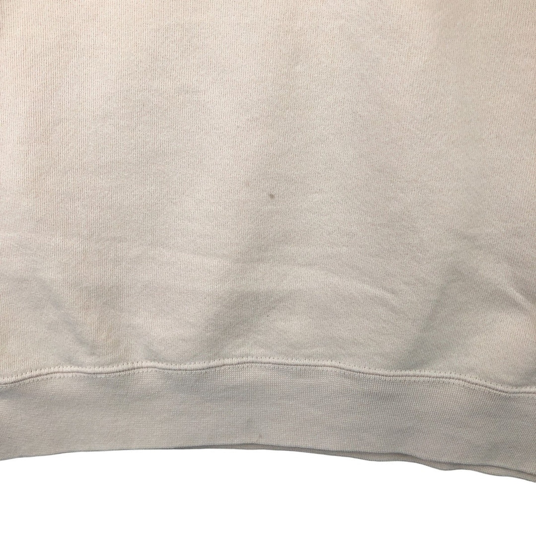 00'S Nike One Point Logo Sweatshirt Trainer Men's L size cotton coral Vintage Second Hand