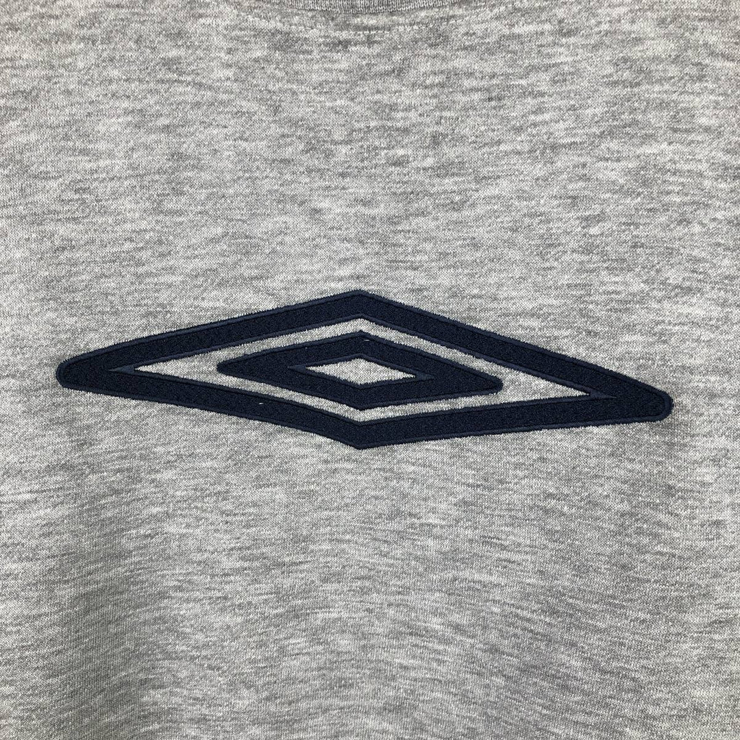 Umbro logo sweatshirt, men's size XL unclear gray type Vintage Second Hand