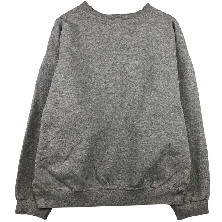 90'S Nike One Point Logo Sweatshirt Trainer Made in USA Men's L Size Vintage cotton gray type Vintage Second Hand