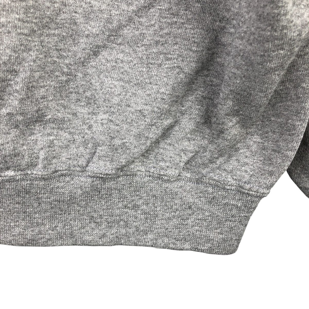 90'S Nike One Point Logo Sweatshirt Trainer Made in USA Men's L Size Vintage cotton gray type Vintage Second Hand