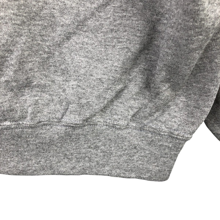 90'S Nike One Point Logo Sweatshirt Trainer Made in USA Men's L Size Vintage cotton gray type Vintage Second Hand