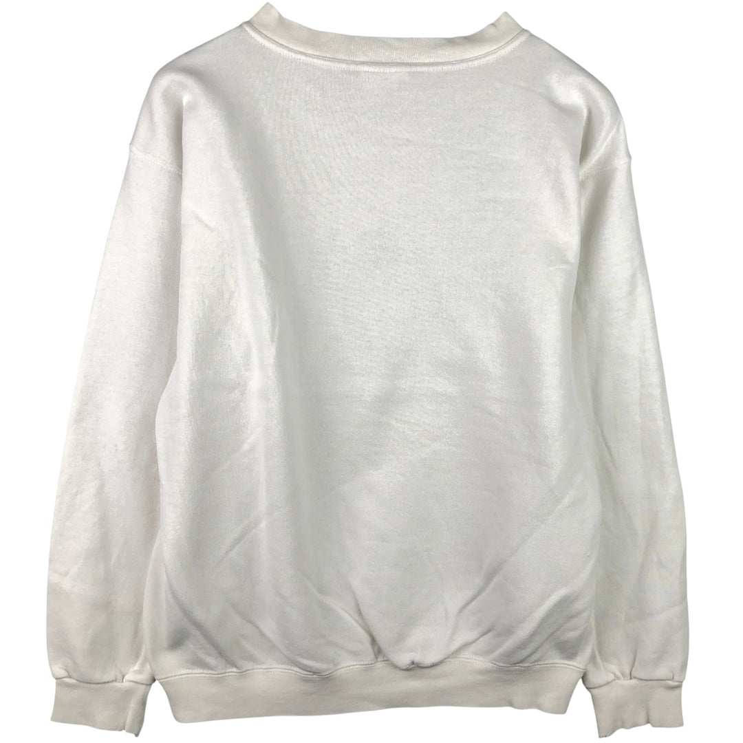 90'S Nike One-Point Logo Sweatshirt, Made in USA, Men's Size Small, Vintage cotton white type Vintage Second Hand