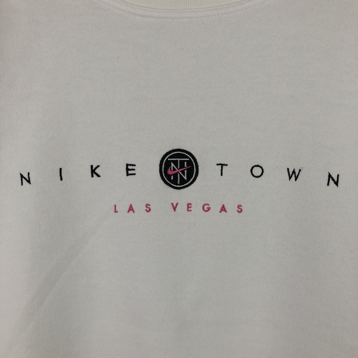 90'S Nike One-Point Logo Sweatshirt, Made in USA, Men's Size Small, Vintage cotton white type Vintage Second Hand