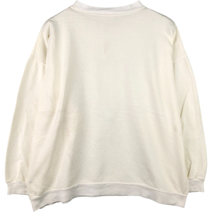 1980'S Levi's printed sweatshirt, size M, men's acrylic white type Vintage Second Hand