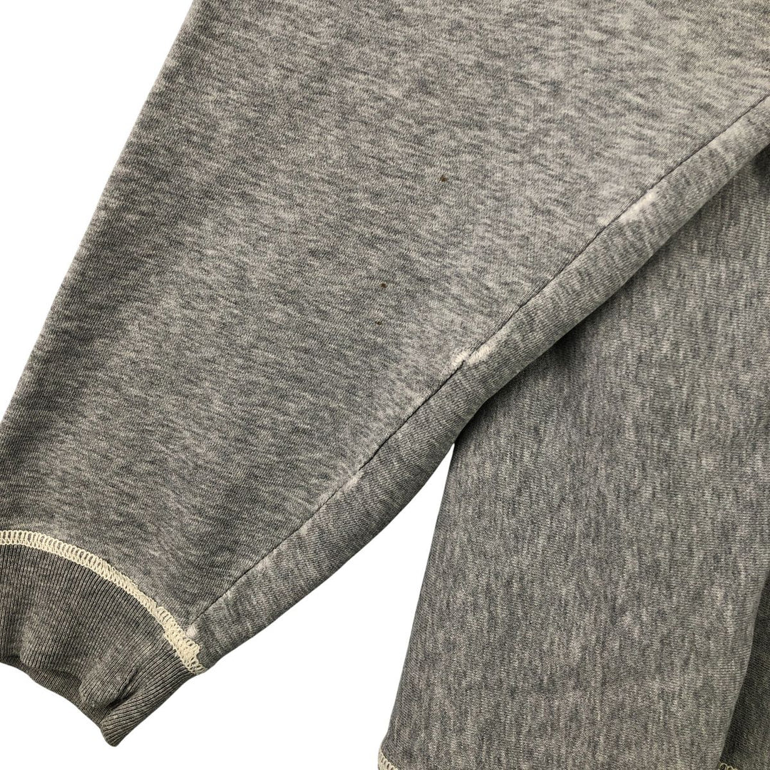Ralph Lauren Polo Jeans Company logo sweatshirt, men's size L cotton gray type Vintage Second Hand