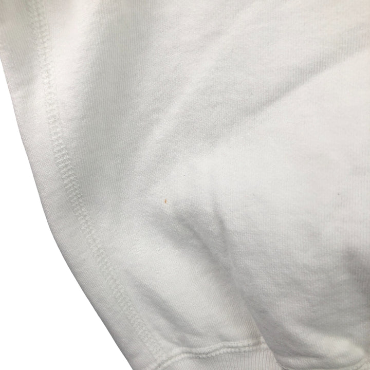 Ralph Lauren POLO by Ralph Lauren One Point Logo Sweatshirt Trainer Men's L size cotton white type Vintage Second Hand