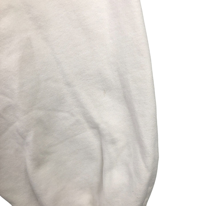 Ralph Lauren POLO by Ralph Lauren One Point Logo Sweatshirt Trainer Men's L size cotton white type Vintage Second Hand
