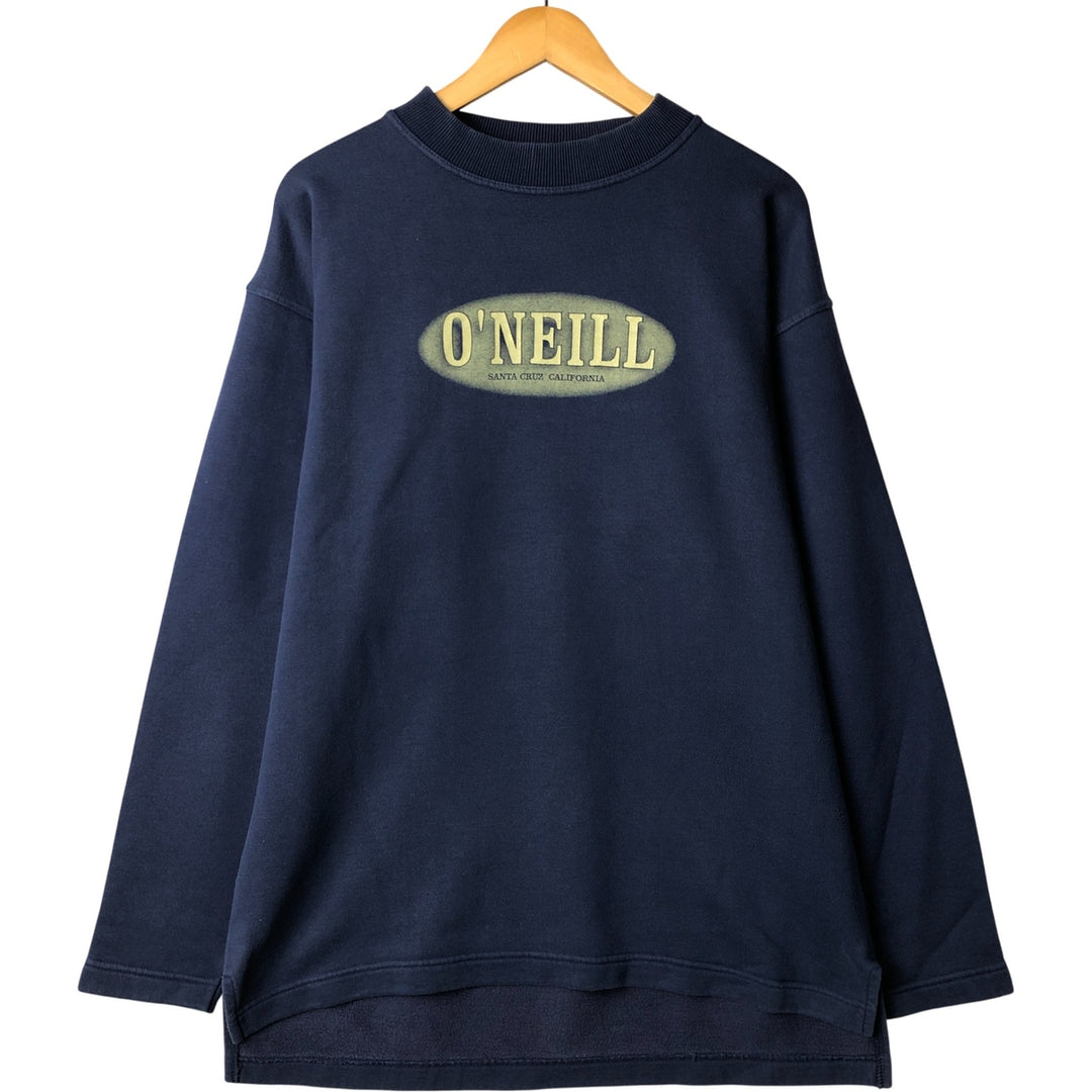 O'Neill Vintage Printed Sweatshirt, Men's Size L unclear Navy blue Vintage Second Hand