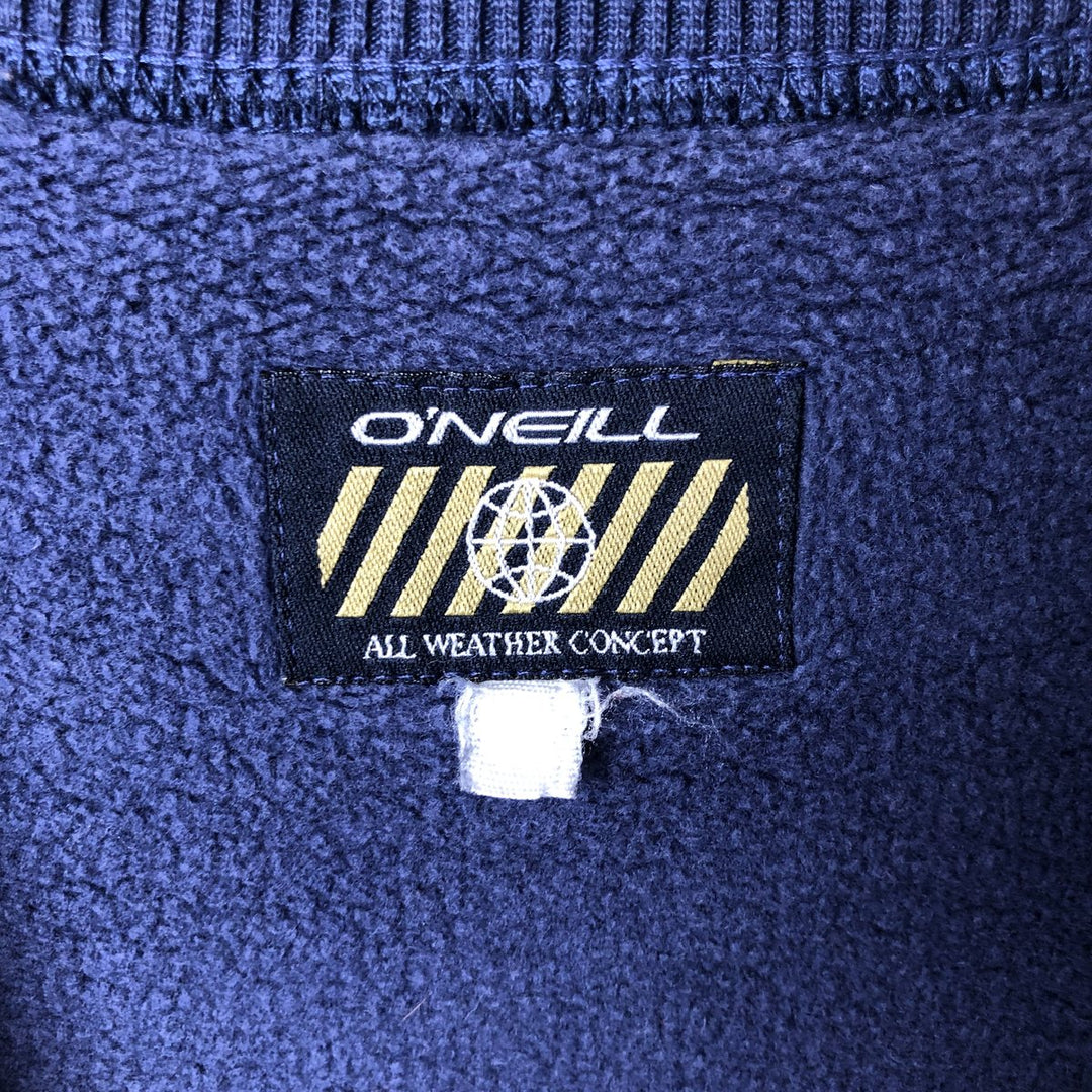 O'Neill Vintage Printed Sweatshirt, Men's Size L unclear Navy blue Vintage Second Hand