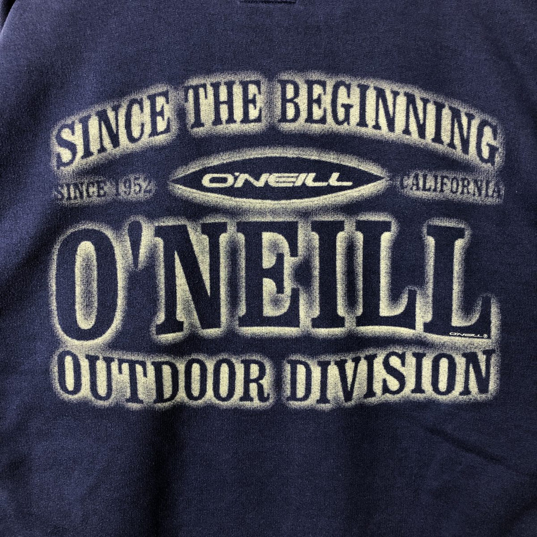O'Neill Vintage Printed Sweatshirt, Men's Size L unclear Navy blue Vintage Second Hand