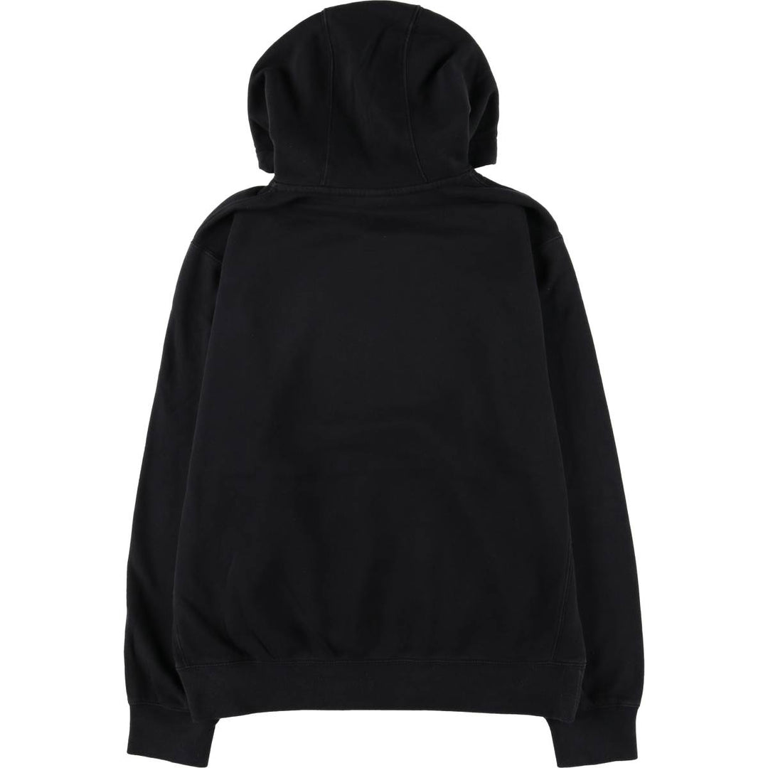 Nike Sweat Pullover Hoodie, Men's Size M cotton black type Vintage Second Hand