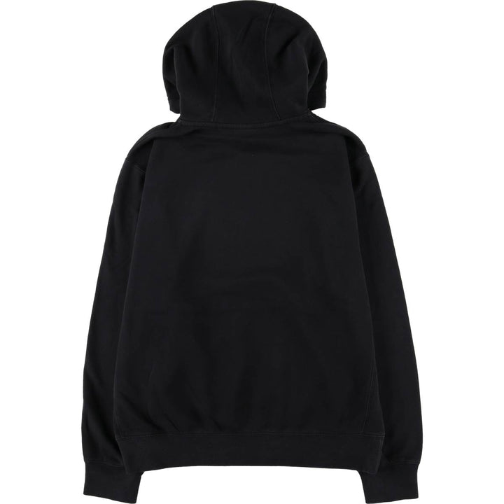 Nike Sweat Pullover Hoodie, Men's Size M cotton black type Vintage Second Hand