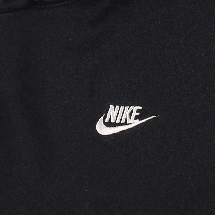 Nike Sweat Pullover Hoodie, Men's Size M cotton black type Vintage Second Hand