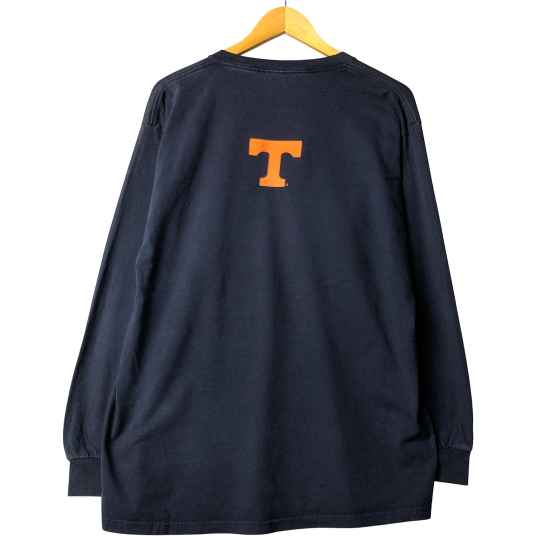 Vintage Lee SPORT long-sleeved T-shirt from the 1990'S to 2000s, size L, for men cotton navy blue type Vintage Second Hand