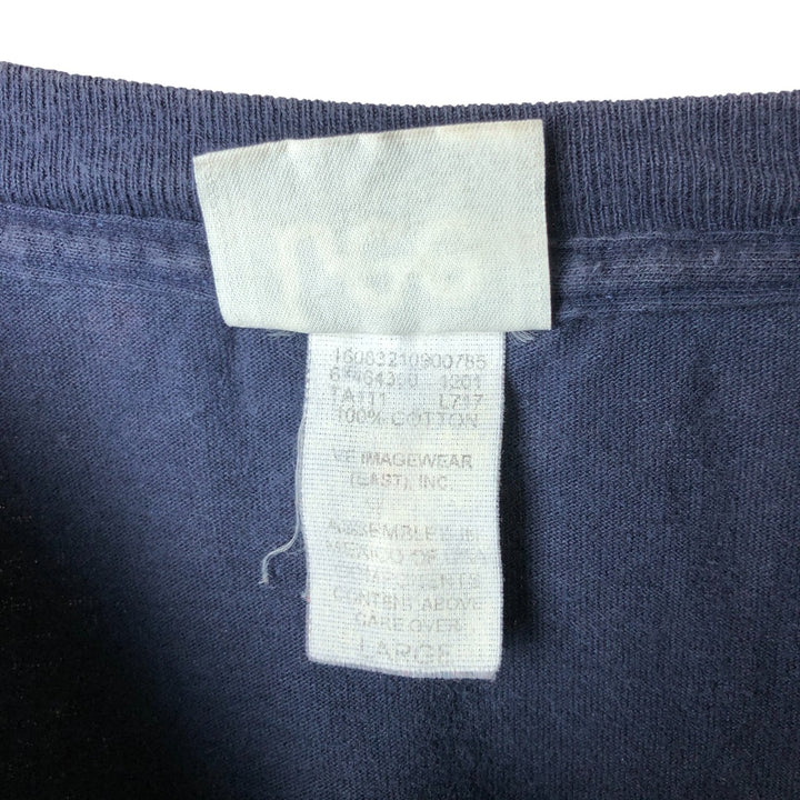 Vintage Lee SPORT long-sleeved T-shirt from the 1990'S to 2000s, size L, for men cotton navy blue type Vintage Second Hand