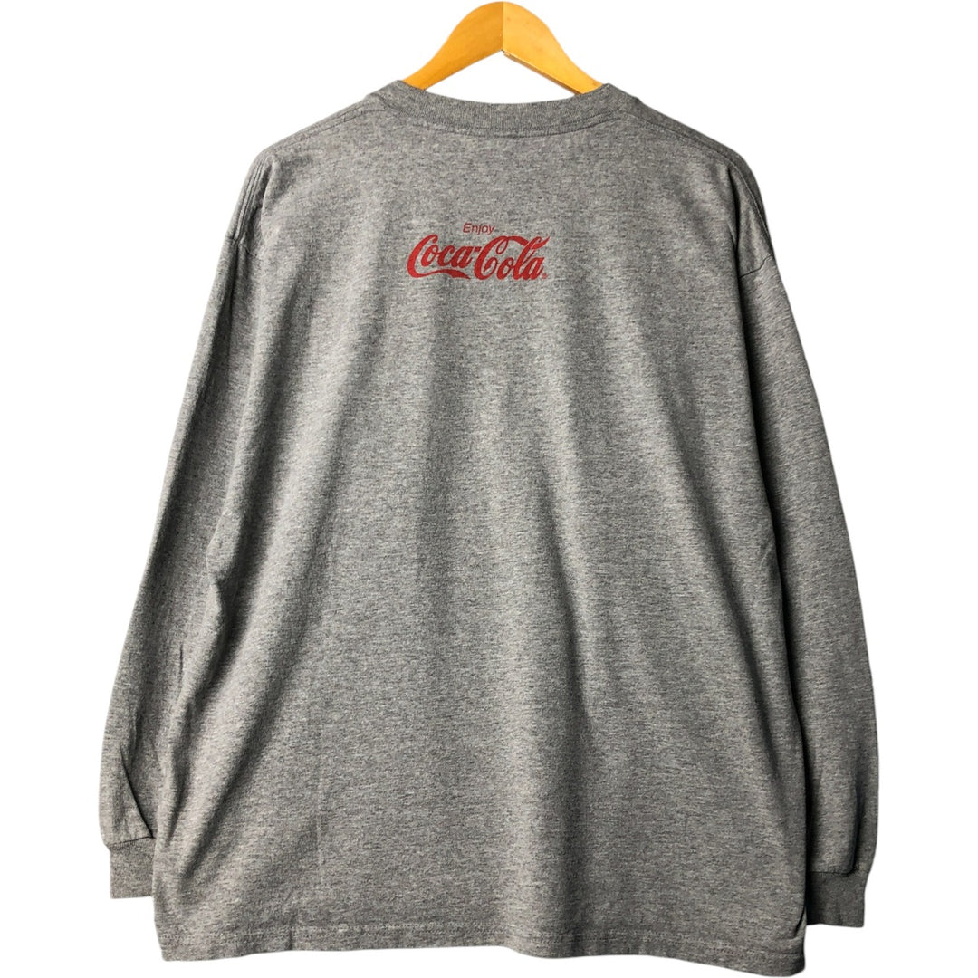 90'S Delta DELTA Long Sleeve T-Shirt, Men's XL cotton gray type Vintage Second Hand