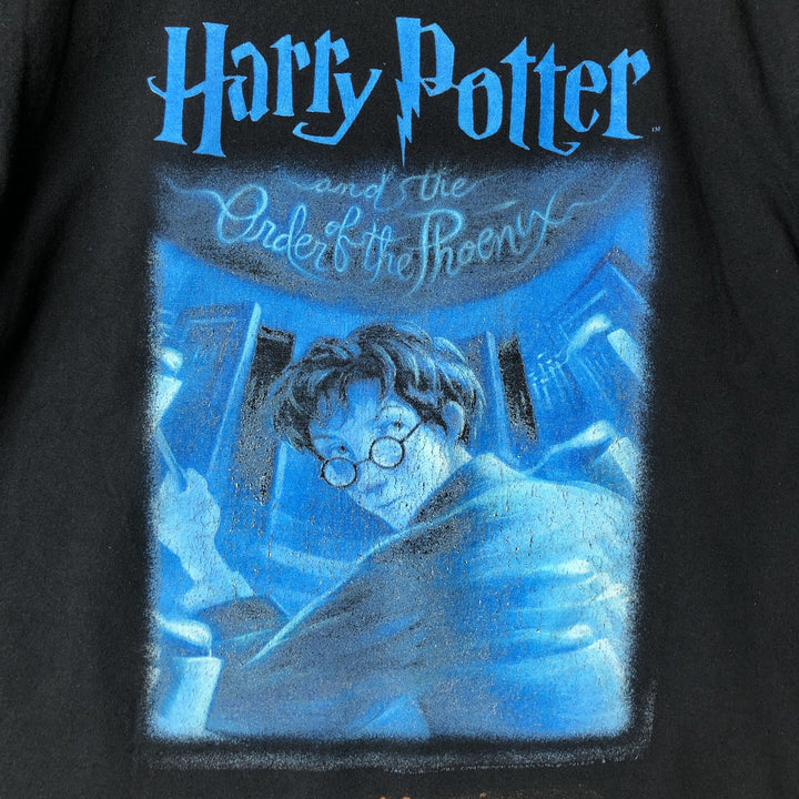 Jerzees Harry Potter Movie T-Shirt, Men's Size Small unclear black type Vintage Second Hand