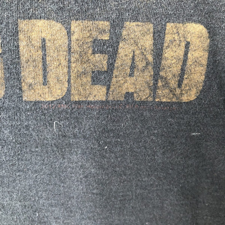 Jerzees THE WALKING DEAD Movie T-Shirt, Men's Size L cotton black type Vintage Second Hand