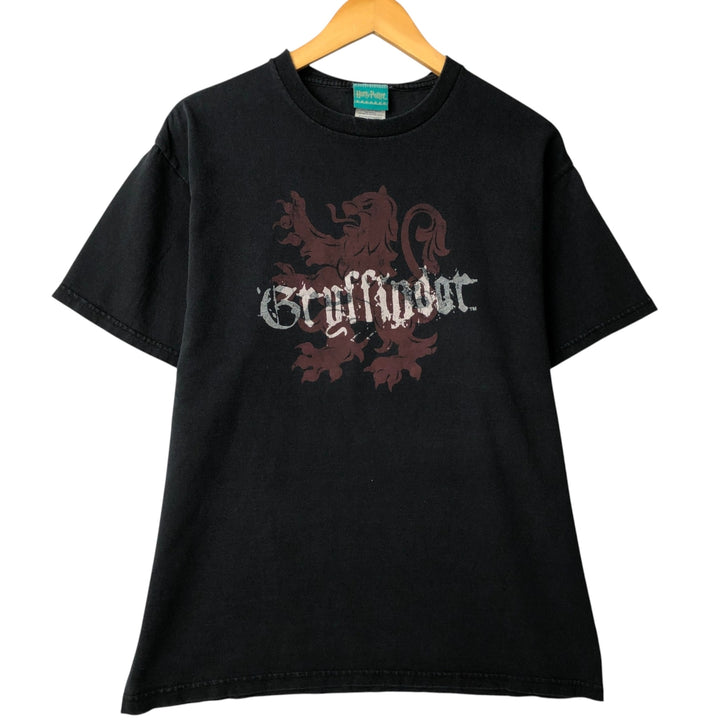 Harry Potter Movie T-shirt for men (size L) cotton black type Vintage Second Hand