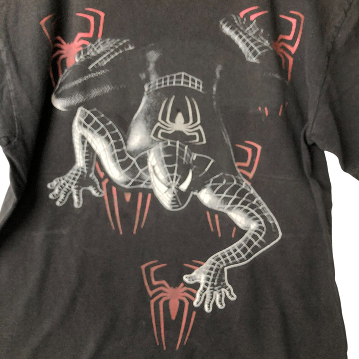 SPIDER MAN 3 Spider-Man 3 Movie T-shirt Men's XL cotton black type Vintage Second Hand