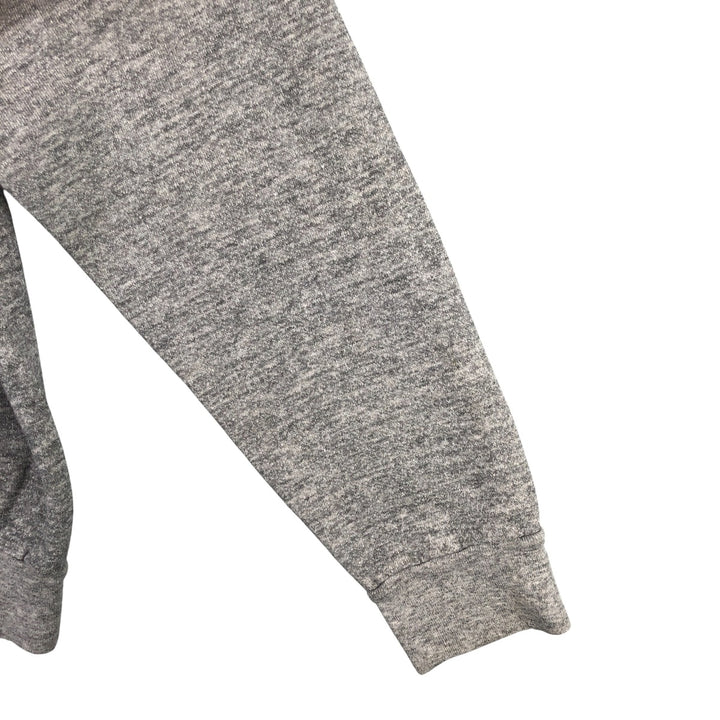 Vintage TAH HELL SPORTS triple print college sweatshirt, size M, men's unclear gray type Vintage Second Hand