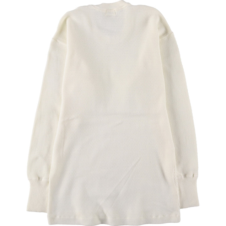 Abercrombie & Fitch Vintage Thermal T-Shirt, Waffle, Size 42, Men's Medium Nylon white type Vintage Second Hand