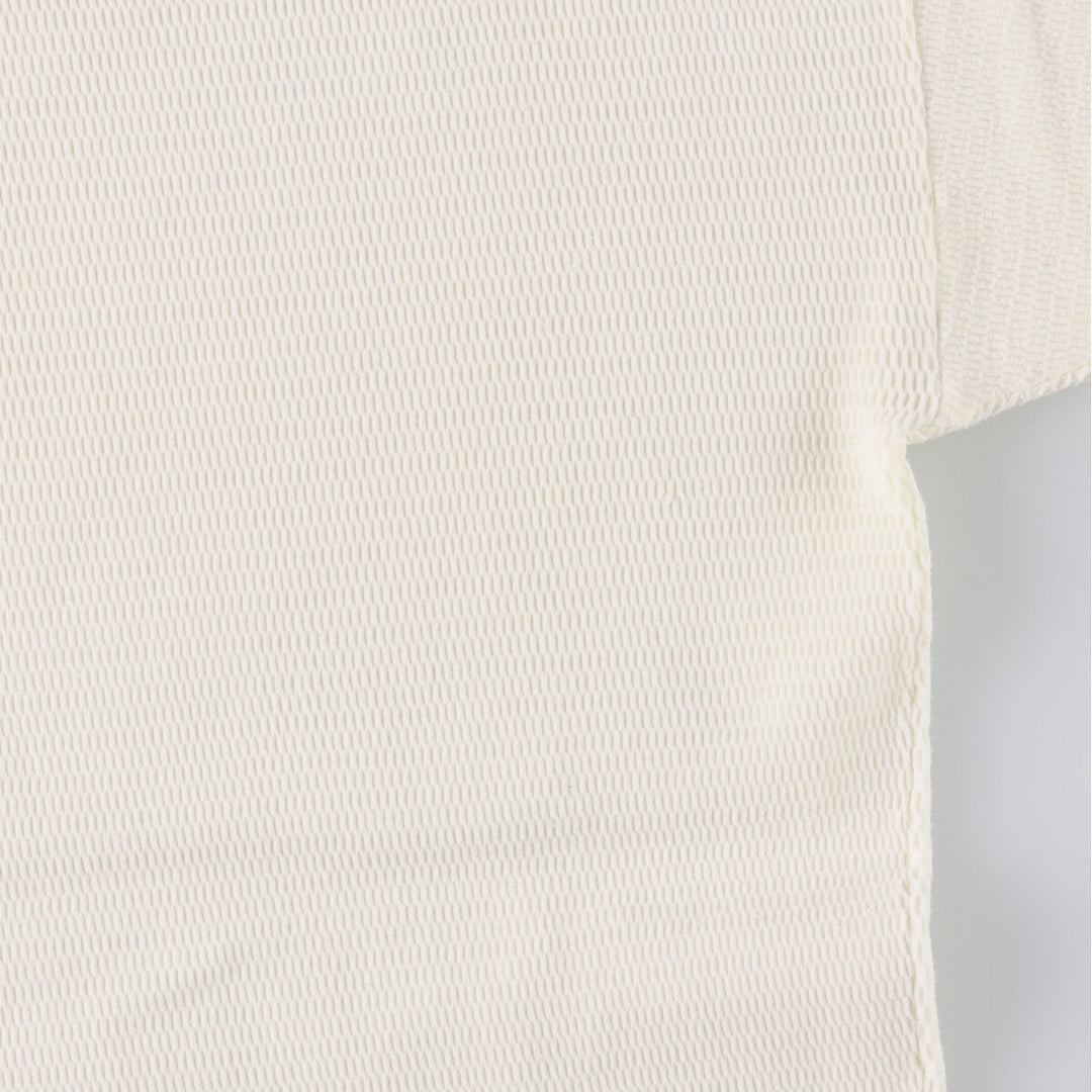 Abercrombie & Fitch Vintage Thermal T-Shirt, Waffle, Size 42, Men's Medium Nylon white type Vintage Second Hand