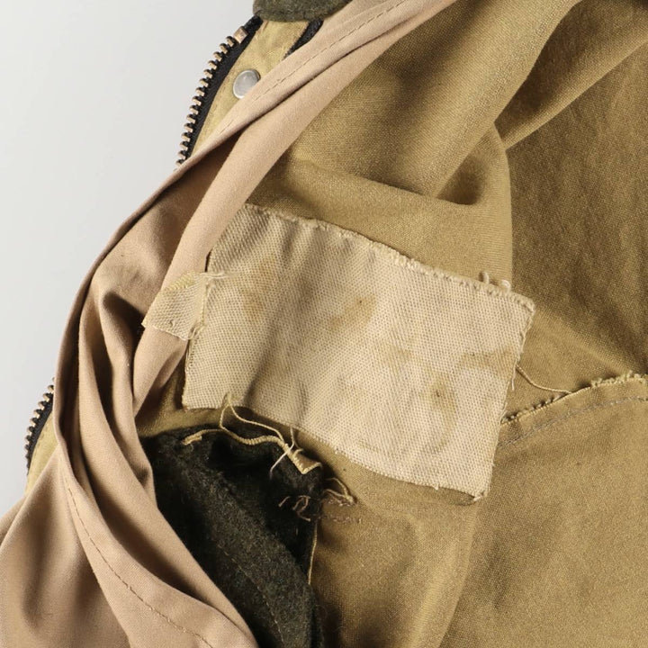 Vintage 90'S Filson Stars and Stripes Oiled Hunting Jacket, Made in USA, Men's Size XL cotton beige type brown Vintage Second Hand