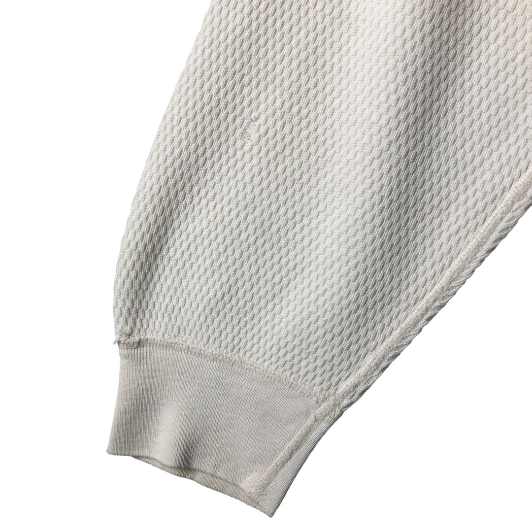 ARCTEX Thermal Long T-Shirt, Made in USA, Men's Size L cotton unbleached Vintage Second Hand