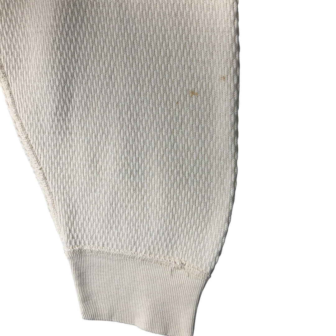 ARCTEX Thermal Long T-Shirt, Made in USA, Men's Size L cotton unbleached Vintage Second Hand