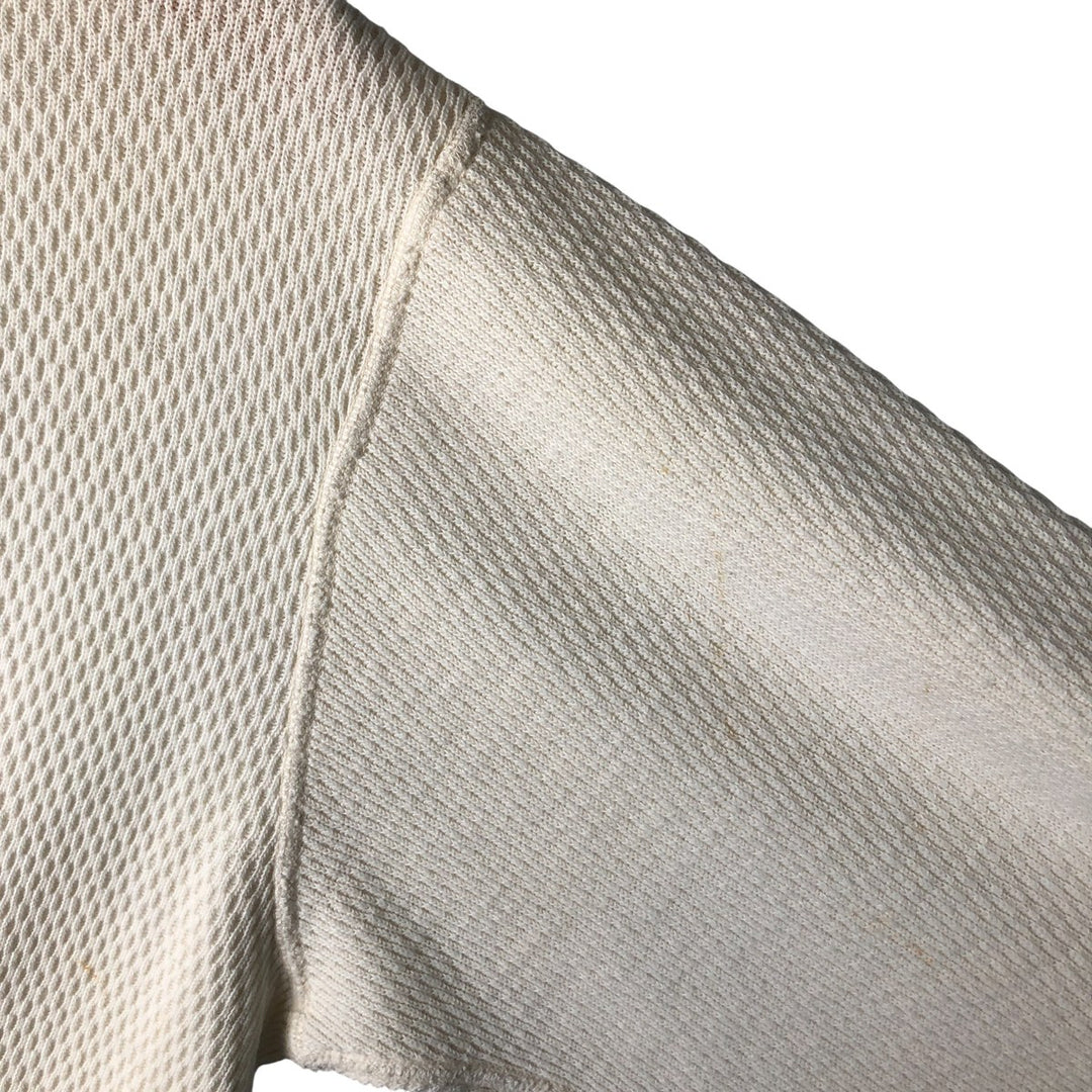 ARCTEX Thermal Long T-Shirt, Made in USA, Men's Size L cotton unbleached Vintage Second Hand