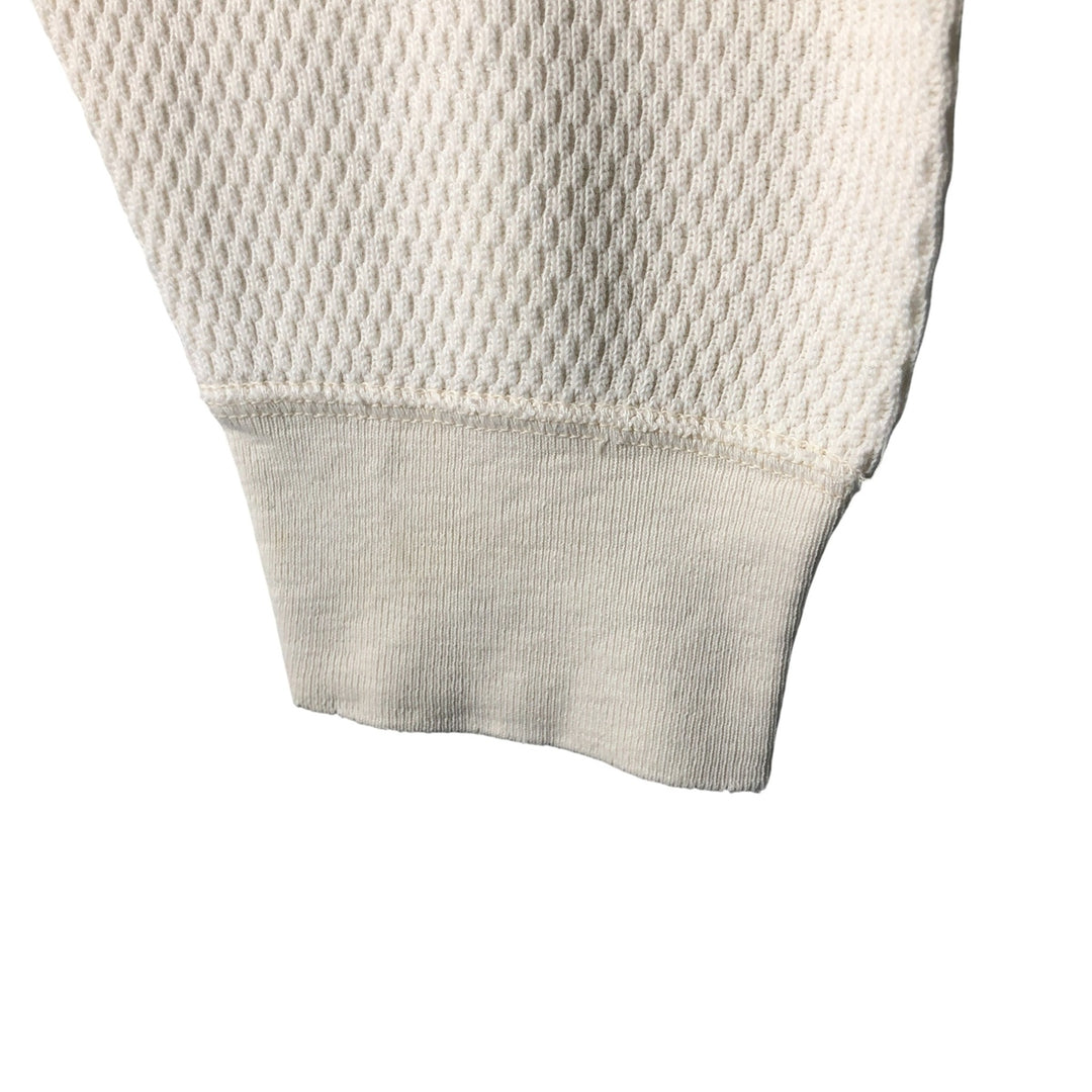 ARCTEX Thermal Long T-Shirt, Made in USA, Men's Size L cotton unbleached Vintage Second Hand